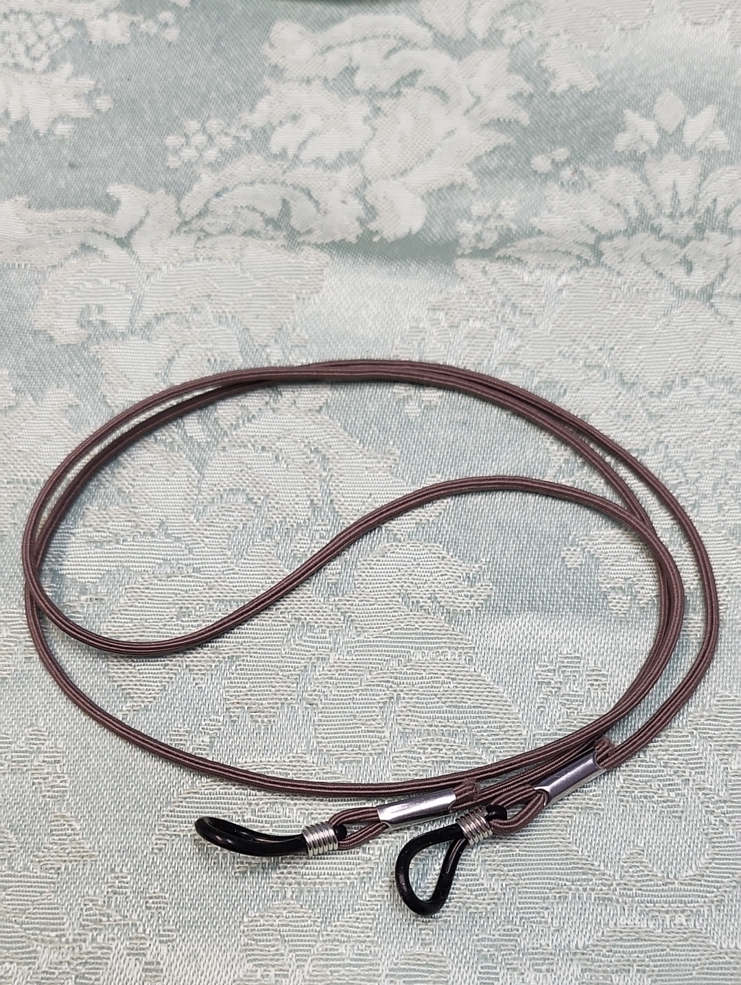 Brown Eyeglass/Sunglass Elastic Neck Cord Strap!